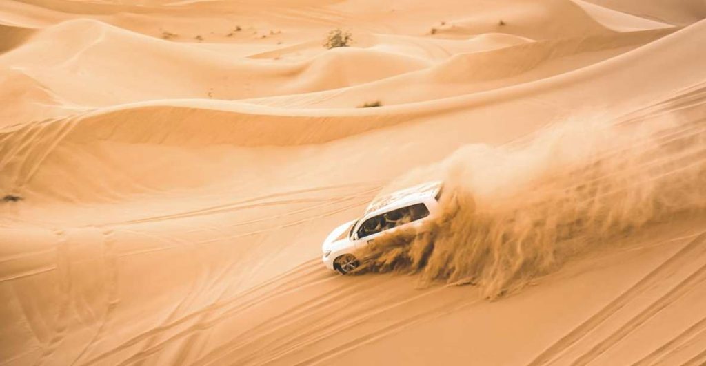 Doha Qatar Desert Tour with Dune Bashing and Camel Ride